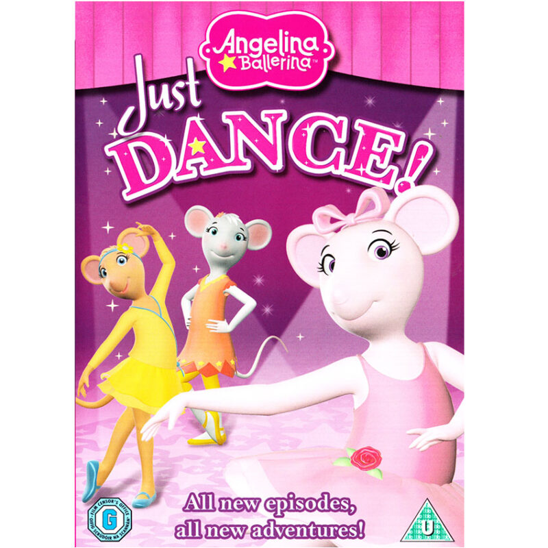 bajki po angielsku - angelina ballerina just dance