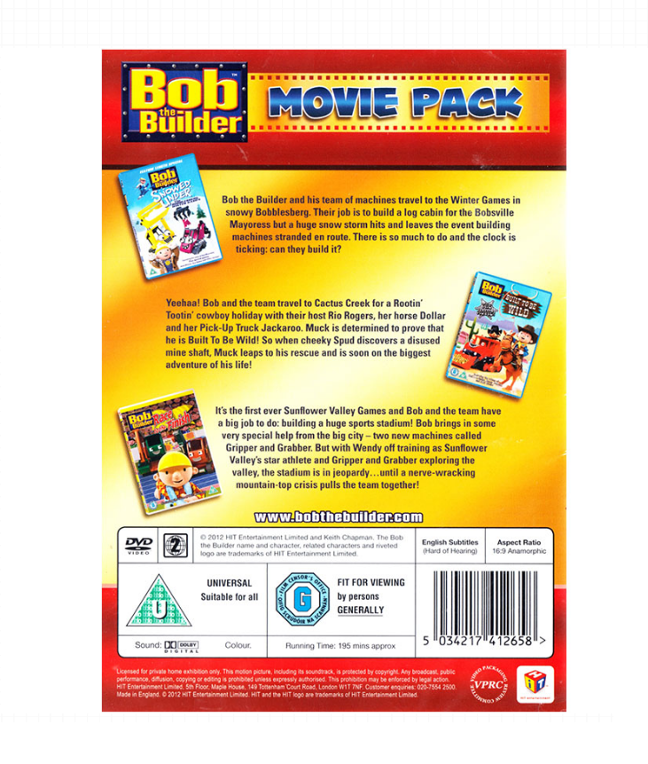 bajki po angielsku bob the builder movie pack