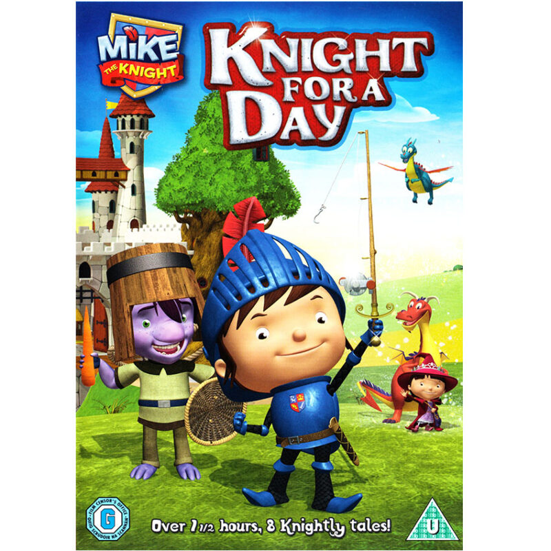 bajki po angielsku - mike the knight knight for a day