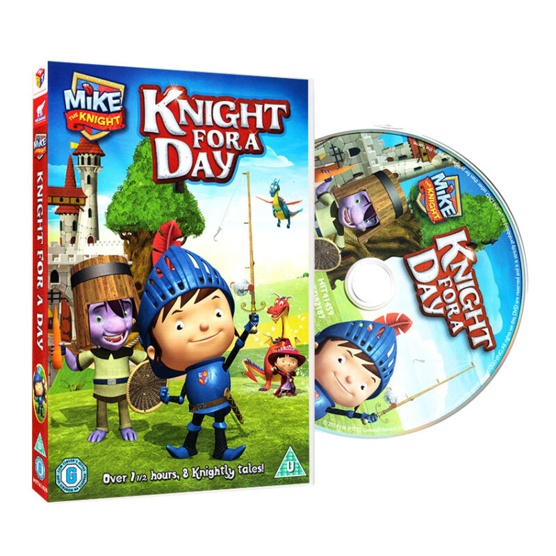 bajki po angielsku - mike the knight knight for a day