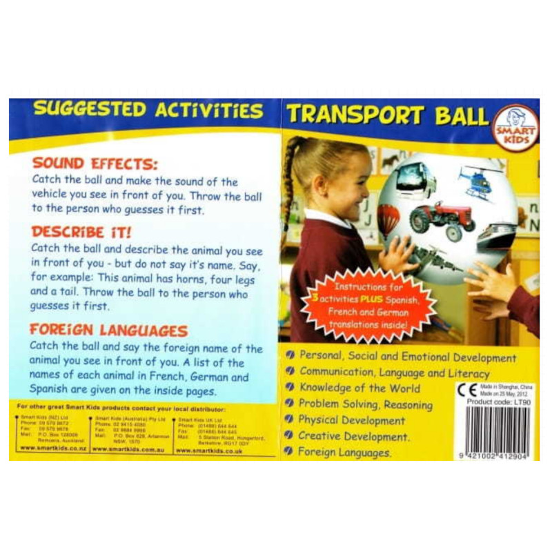 Gra językowa - Transport Smart Ball